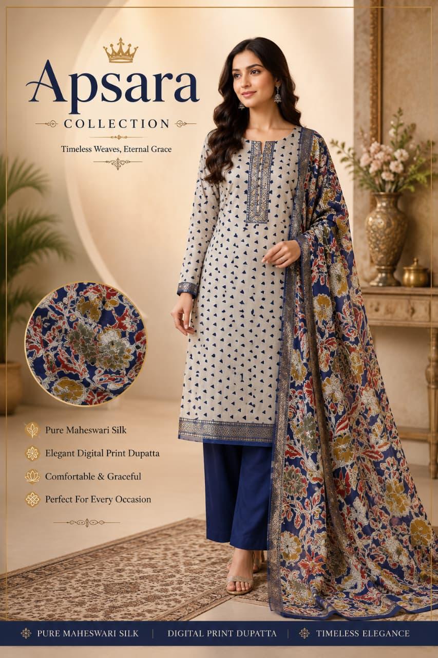 Ladies suit from APSARA COLLECTIONS